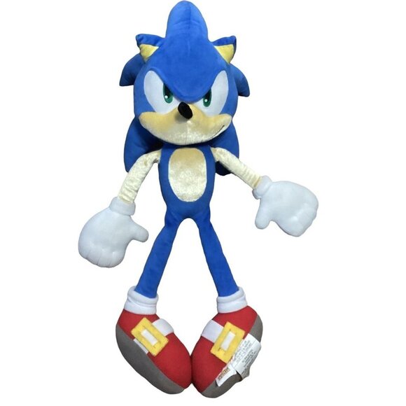 Sonic The Hedgehog SONIC Plush Toy Doll Toy Network 2007  20” Sega Sonic‎ X RARE - Picture 1 of 6